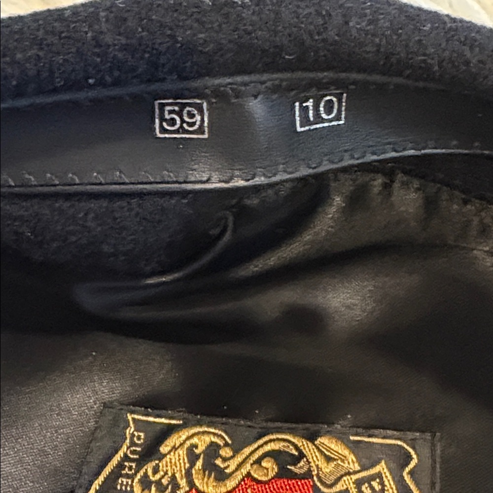 Authentic Basque Black Wool Beret - Picture 5 of 9